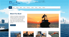 Desktop Screenshot of bluefincharters.net